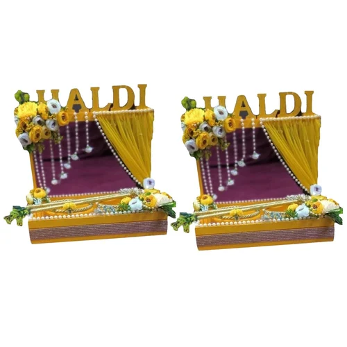 Wedding Haldi Ceremony Tray Hover